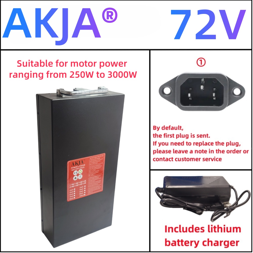 72V 30Ah Lifepo4 Battery Pack - النقل الجوي السريع 72 فولت جديد