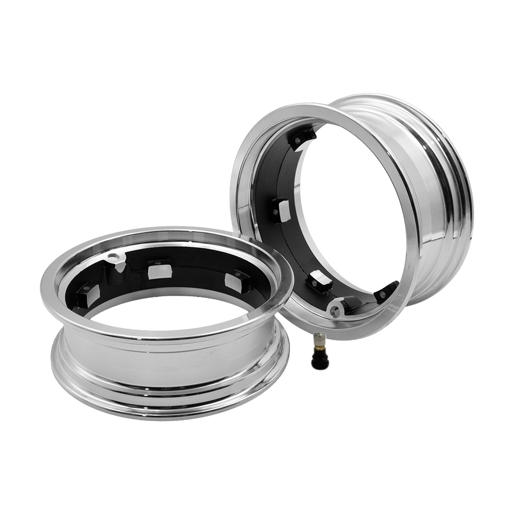 Split Rim 11 Inch Tubeless Wheel Hub - جنوط عجلات من سبائك الألومنيوم مقاس
