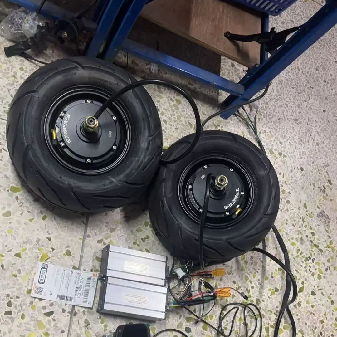 60V 5000W Brushless Hub Motor - 4000 واط 5000 واط 6000 واط