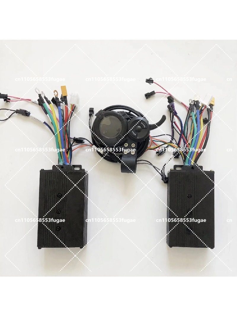 وحدة تحكم ثنائية الدفع بموجة ج - مراجعة 72V 45A Dual Controller وسعره