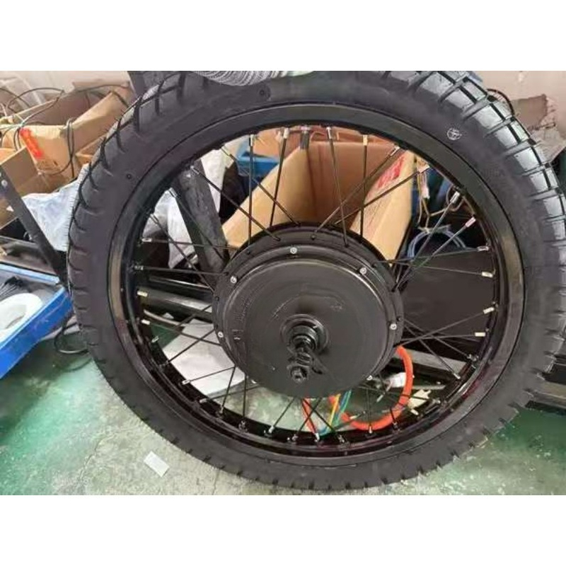 محرك خلفي لعجلة الدراجة الكهرب - مراجعة 60V 5000W Brushless Hub Motor وسعره
