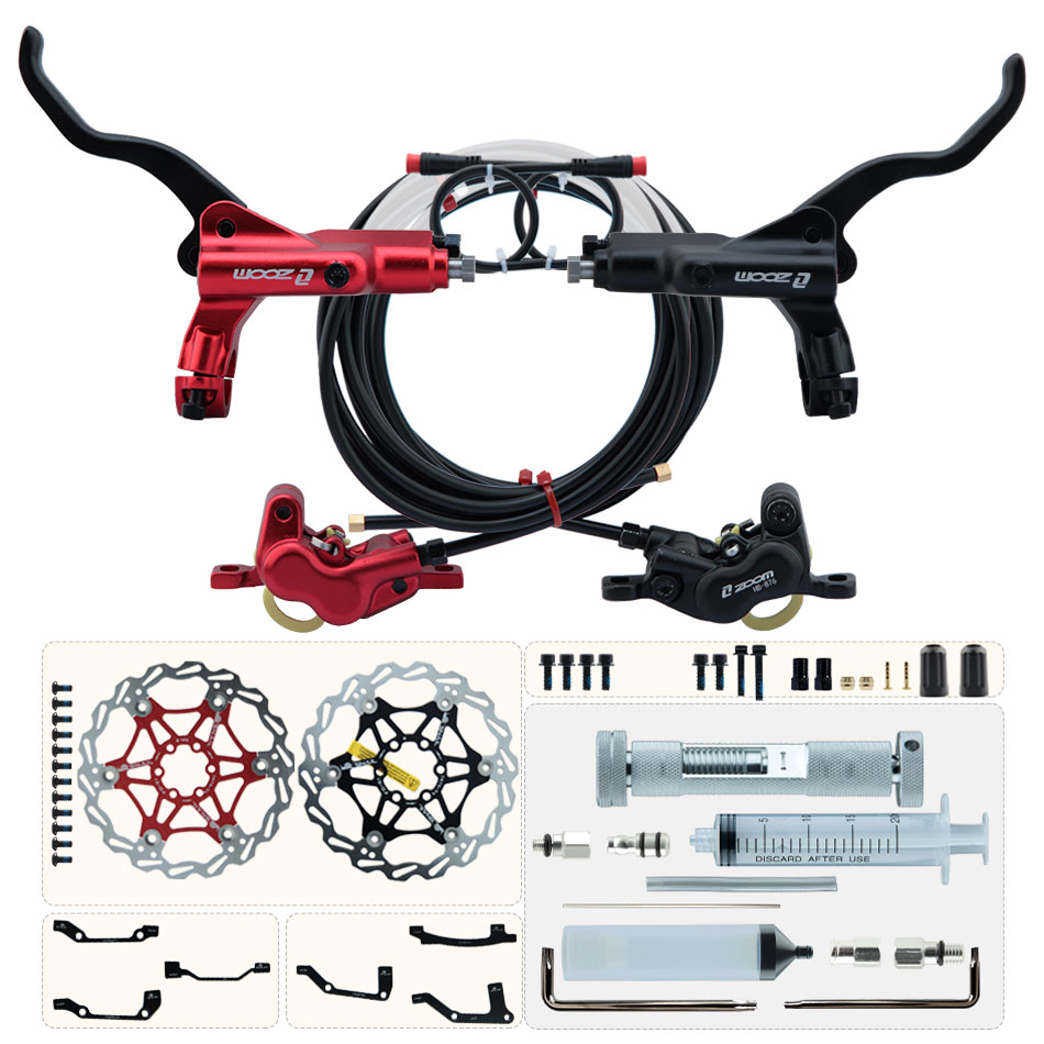 قرص تكبير هيدروليكي لسكوتر كهر - مراجعة Zoom Hydraulic Brake 4 Piston E-Scooter وسعره