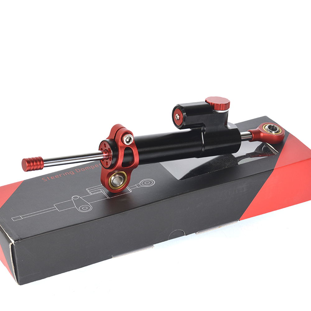 CNC قابل للتعديل الدراجات النا - مراجعة Steering Damper Stabilizer Kit Cnc وسعره