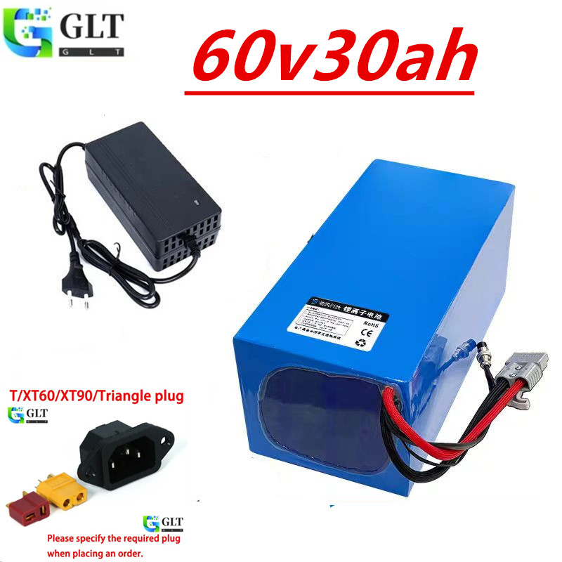 بطارية ليثيوم فوسفات 60 فولت 3 - مراجعة 60V 30Ah 21700 Battery Pack وسعره