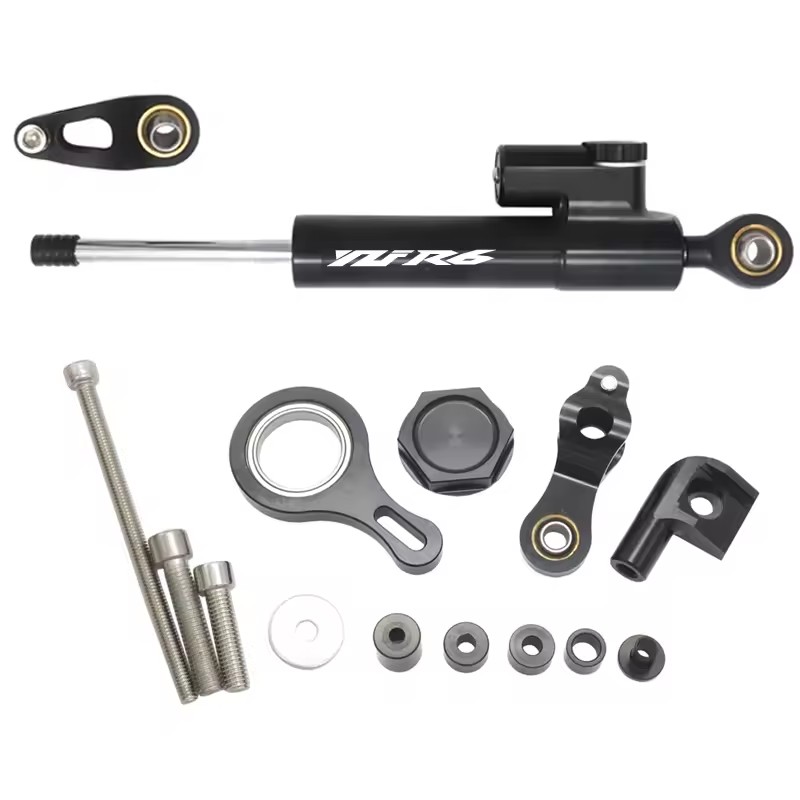 طقم تثبيت مثبت التوجيه للدراجا - مراجعة Steering Damper Stabilizer Kit Cnc وسعره