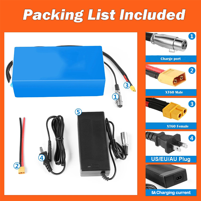 بطارية ليثيوم 48 فولت 20 أمبير - مراجعة 60V 30Ah 21700 Battery Pack وسعره